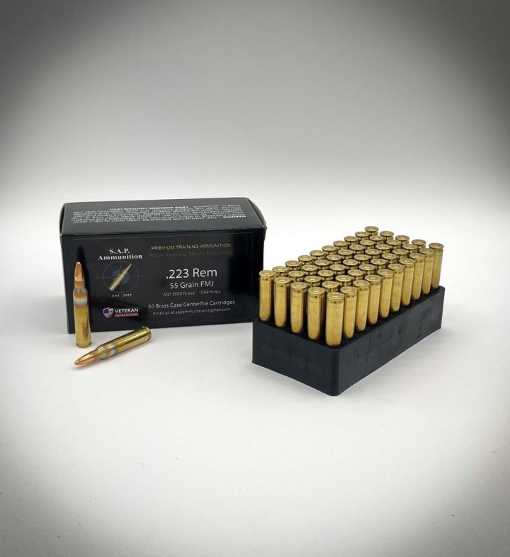 223 Rem 55gr FMJ