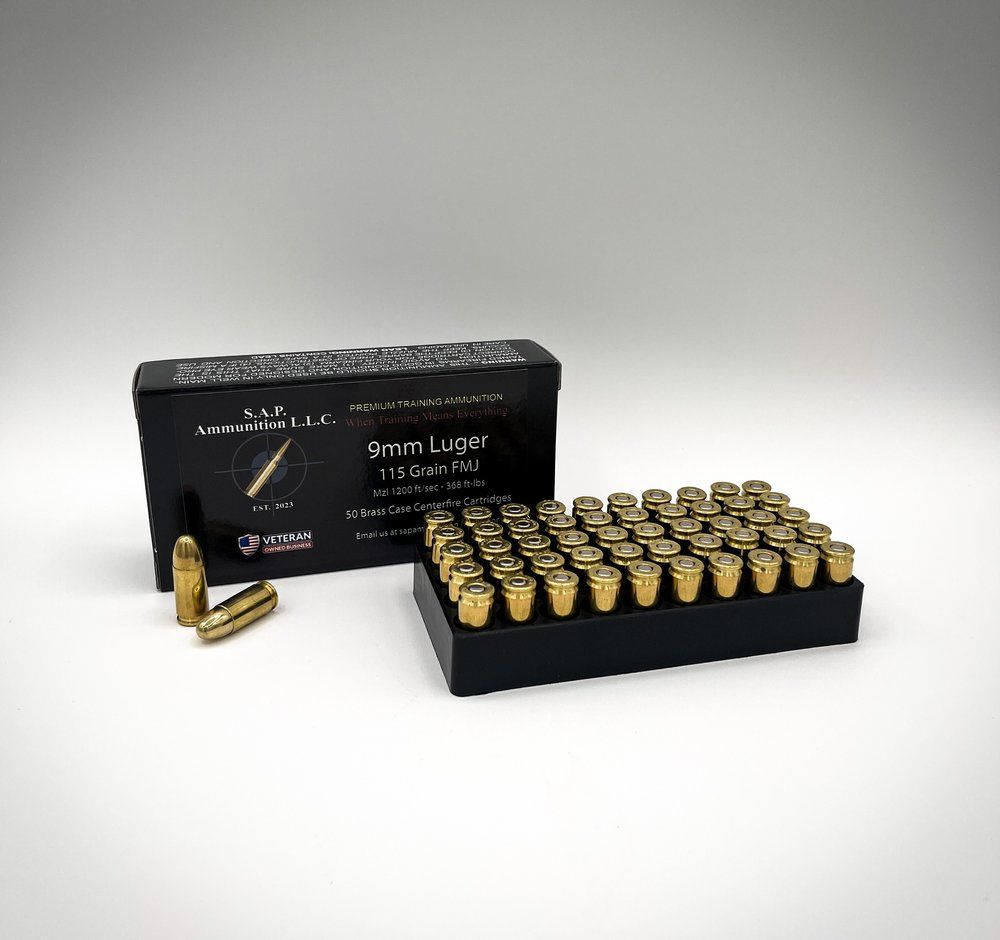 9mm 115gr FMJ