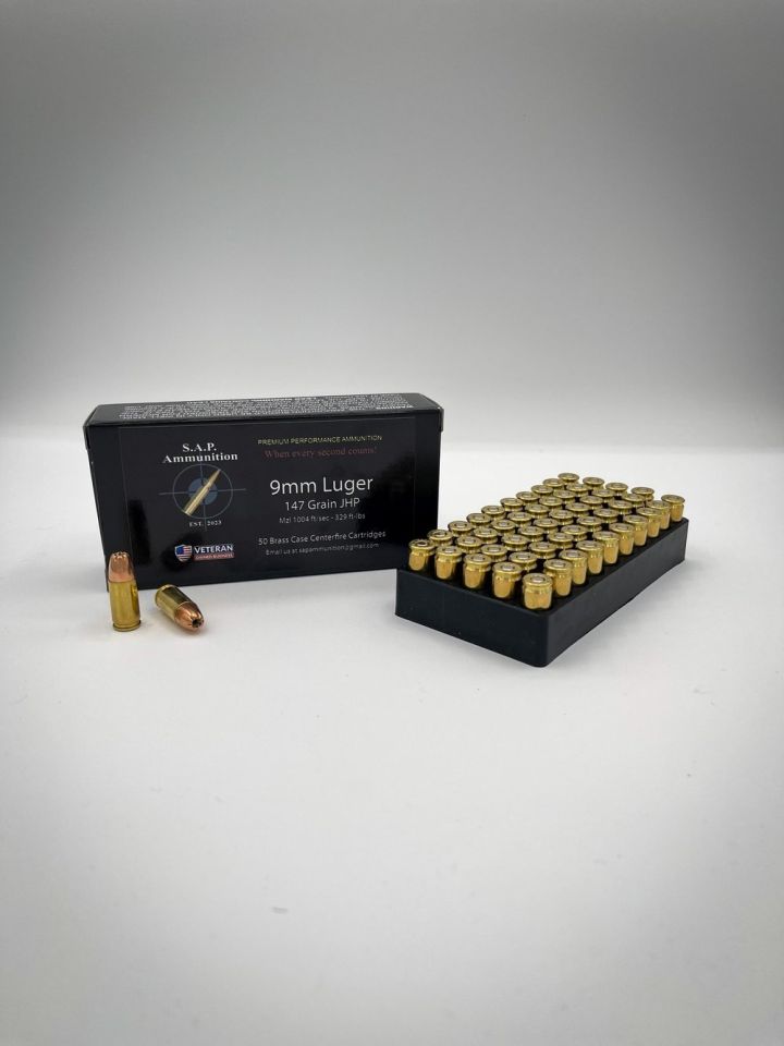 9mm 147gr JHP